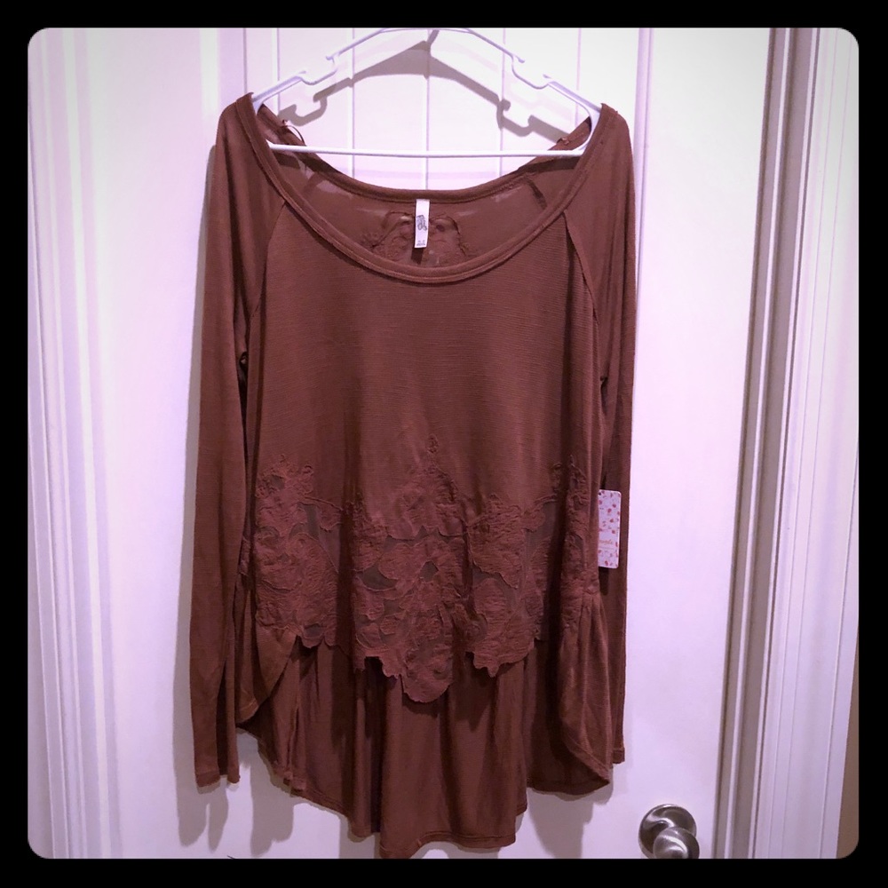 Free People hi-low top
